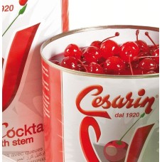 COCKTAIL CIRESE ROSII MARASCHINO 3kg Cesarin 